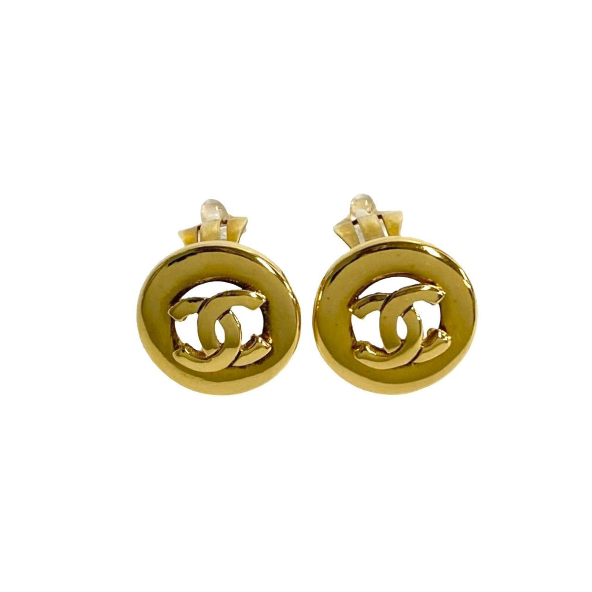 CHANEL Earring Gold Plated gold