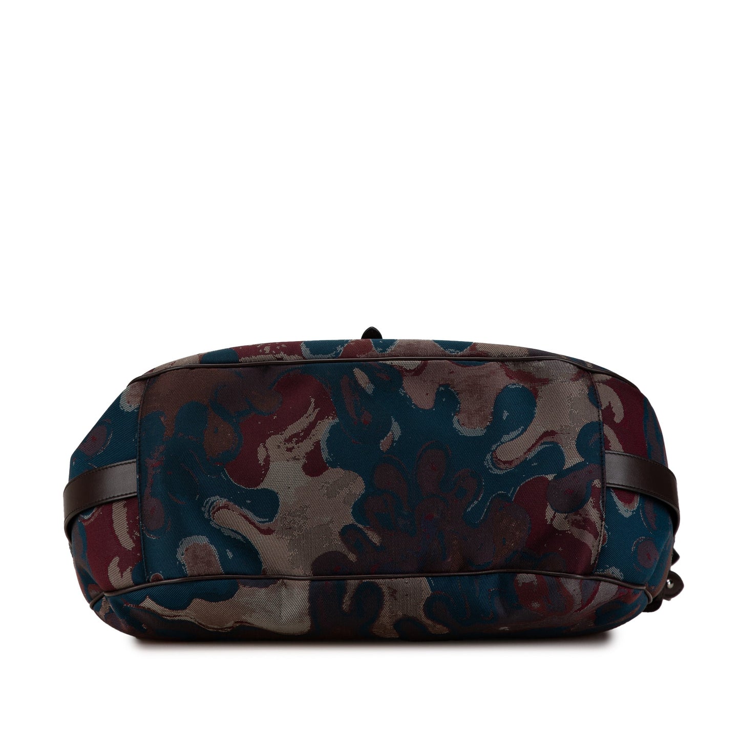 Peter Doig Denim Camouflage Soft Saddle Bag
