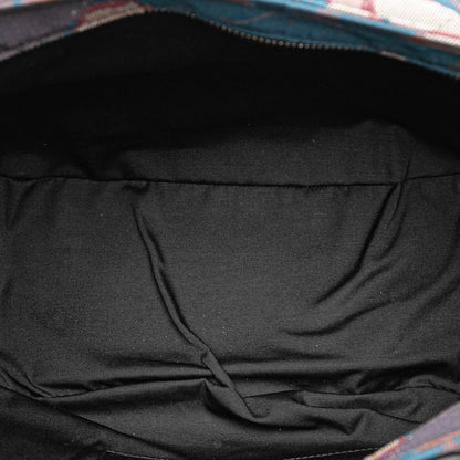 Peter Doig Denim Camouflage Soft Saddle Bag