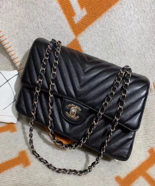 Chanel Classic Medium HandBag Black