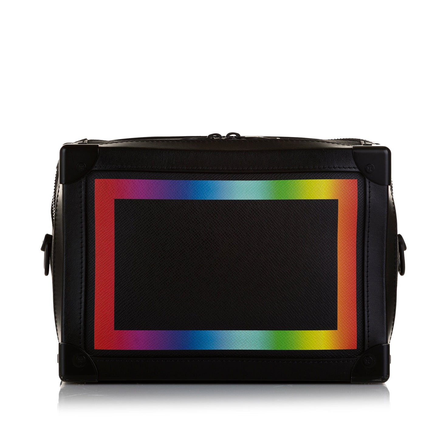 Louis Vuitton Soft Trunk Rainbow Printed Taïga Leather