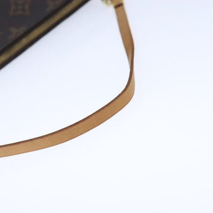 Louis Vuitton Pochette Accessoire  Canvas Clutch Bag