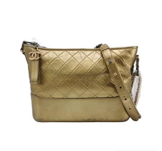 Preloved Chanel Gabrielle bag 27cm Golden 027852600976