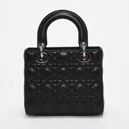 Dior Black Cannage Lambskin Small MyABC Lady Dior Bag