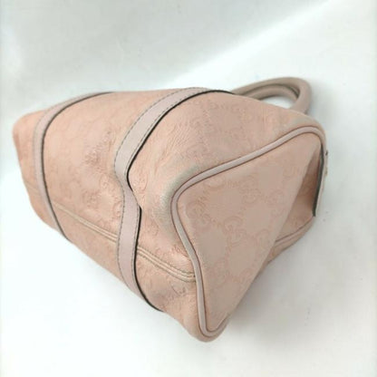 Gucci Joy Bag Boston Print Joy Pink Guccissimagold Gg Leather Satchel