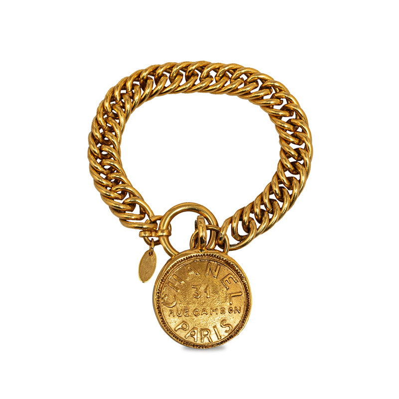 Chanel Gold Chain Bracelet
