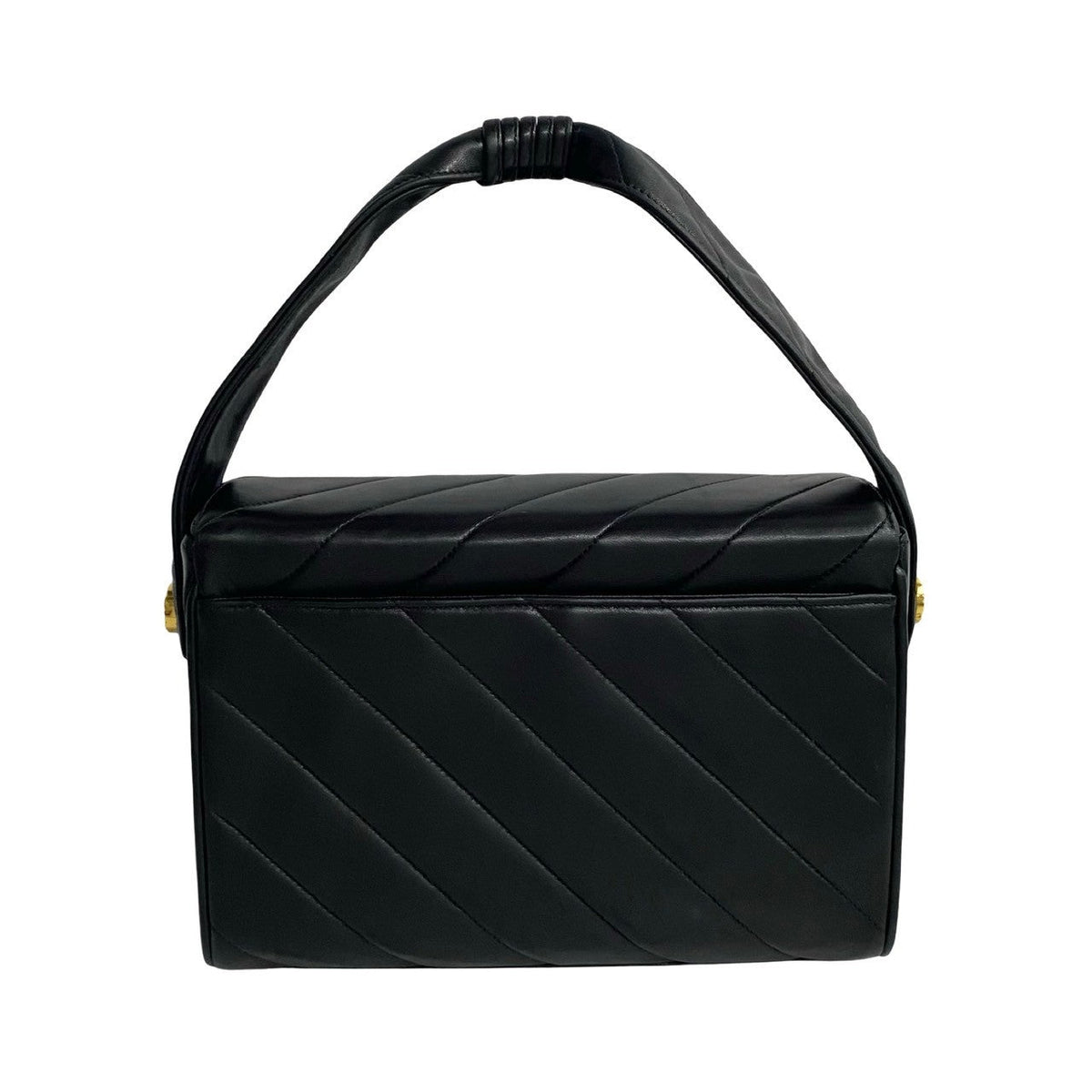 CHANEL Handbag lambskin black