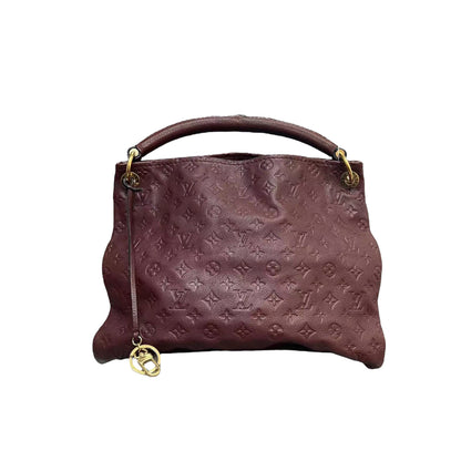 Louis-Vuitton Artsy MM Empreinte Burgundy GHW