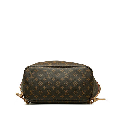 Louis Vuitton Monogram Newark MM Shoulder Bag M40156 Brown PVC Leather  Louis Vuitton
