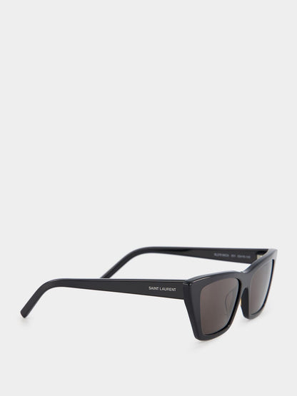 New Wave cat eye sunglasses