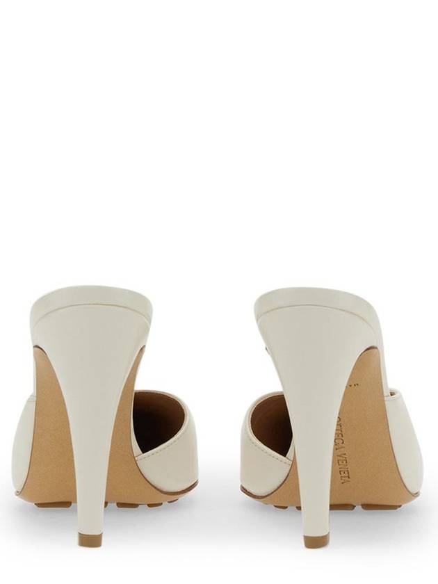 Luxury Bottega Veneta Punta Pump Heel White