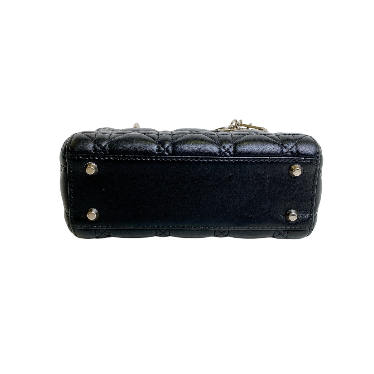 LADY DIOR MINI IN BLACK