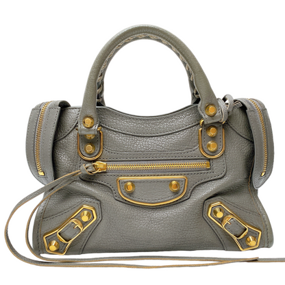 BALENCIAGA CITY MINI EDGE GREY