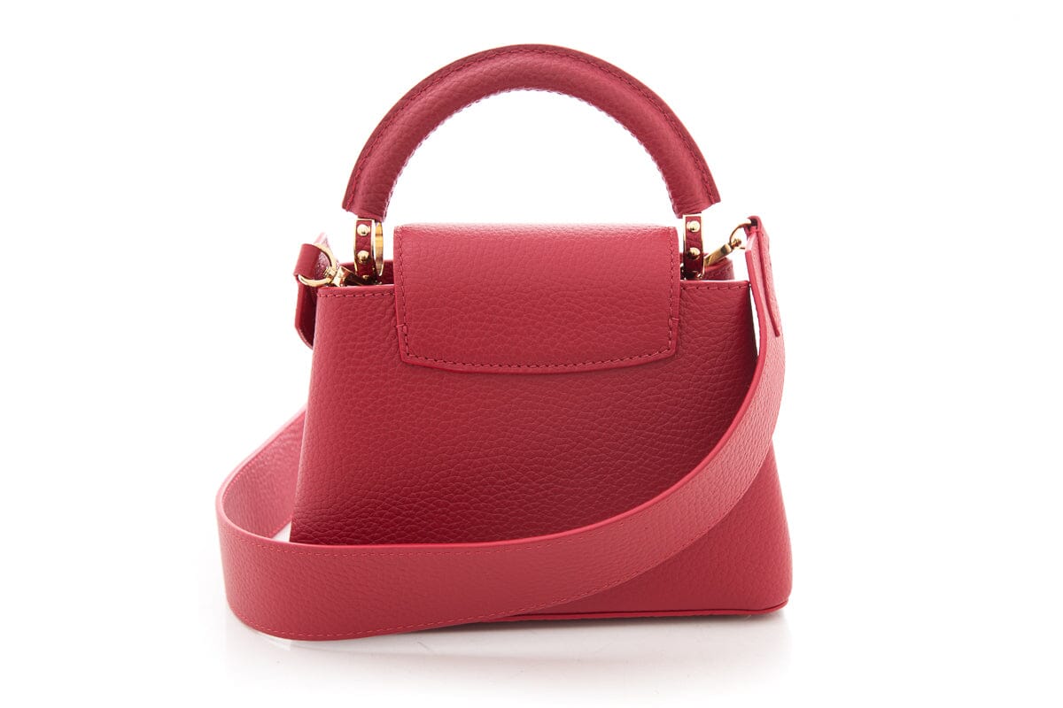 Louis Vuitton Scarlet Mini Capucines Handbag