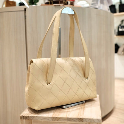 Chanel vintage flap tote bag
