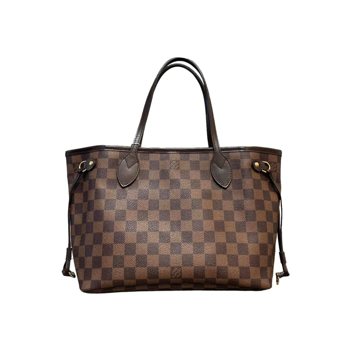 Louis-Vuitton Neverfull PM Damier Ebene Canvas Brown