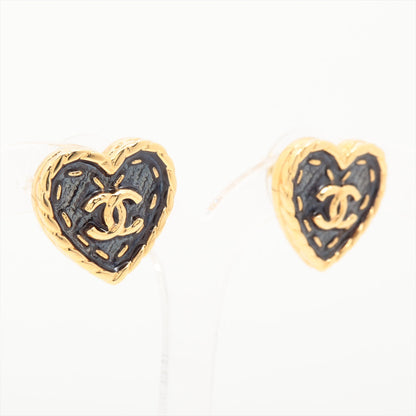 Chanel Coco Heart I24P Ear Rings for both ears
