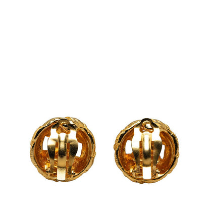 Chanel Coco Twist Motif Earrings G   Chanel