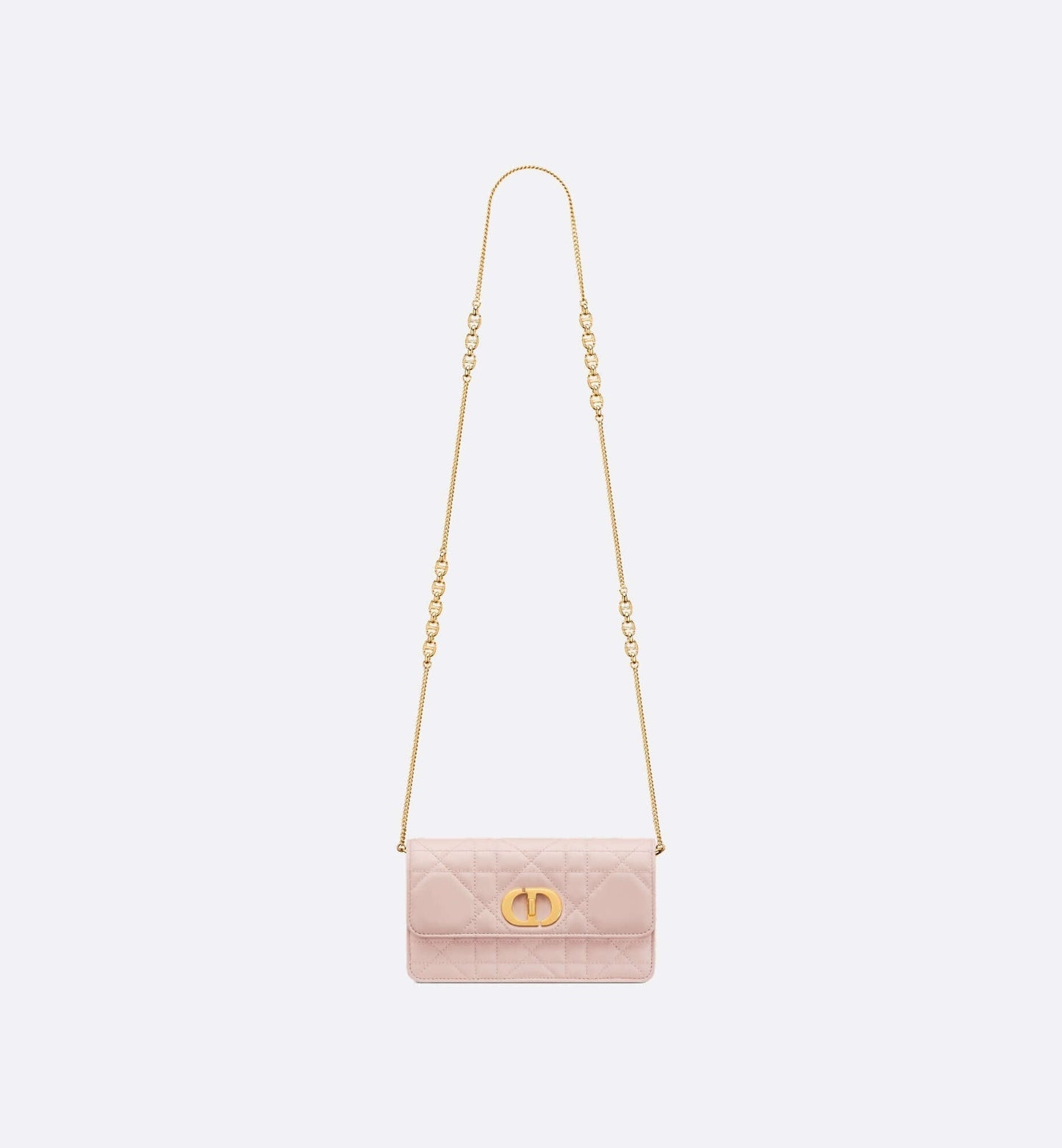 Miss Caro Pouch with Chain pink