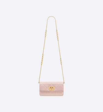 Miss Caro Pouch with Chain pink