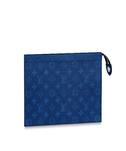 Louis Vuitton Pochette Voyage MM Monogram Blue