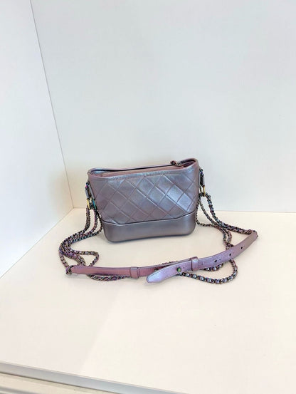 Chanel Gabrielle small bag *cm shining purple
