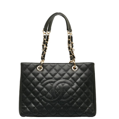 Chanel GT Cocomark Chain  Bag Black Caviar S Lady Chanel