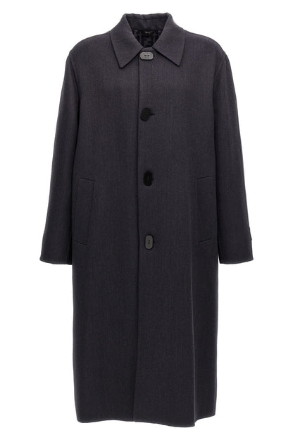 Fendi Men Double Wool Coat