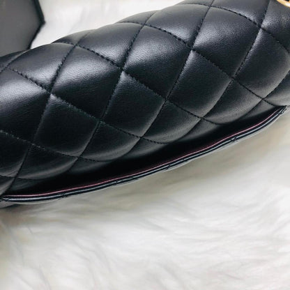 Classic Flap Black Medium Lambskin GHW