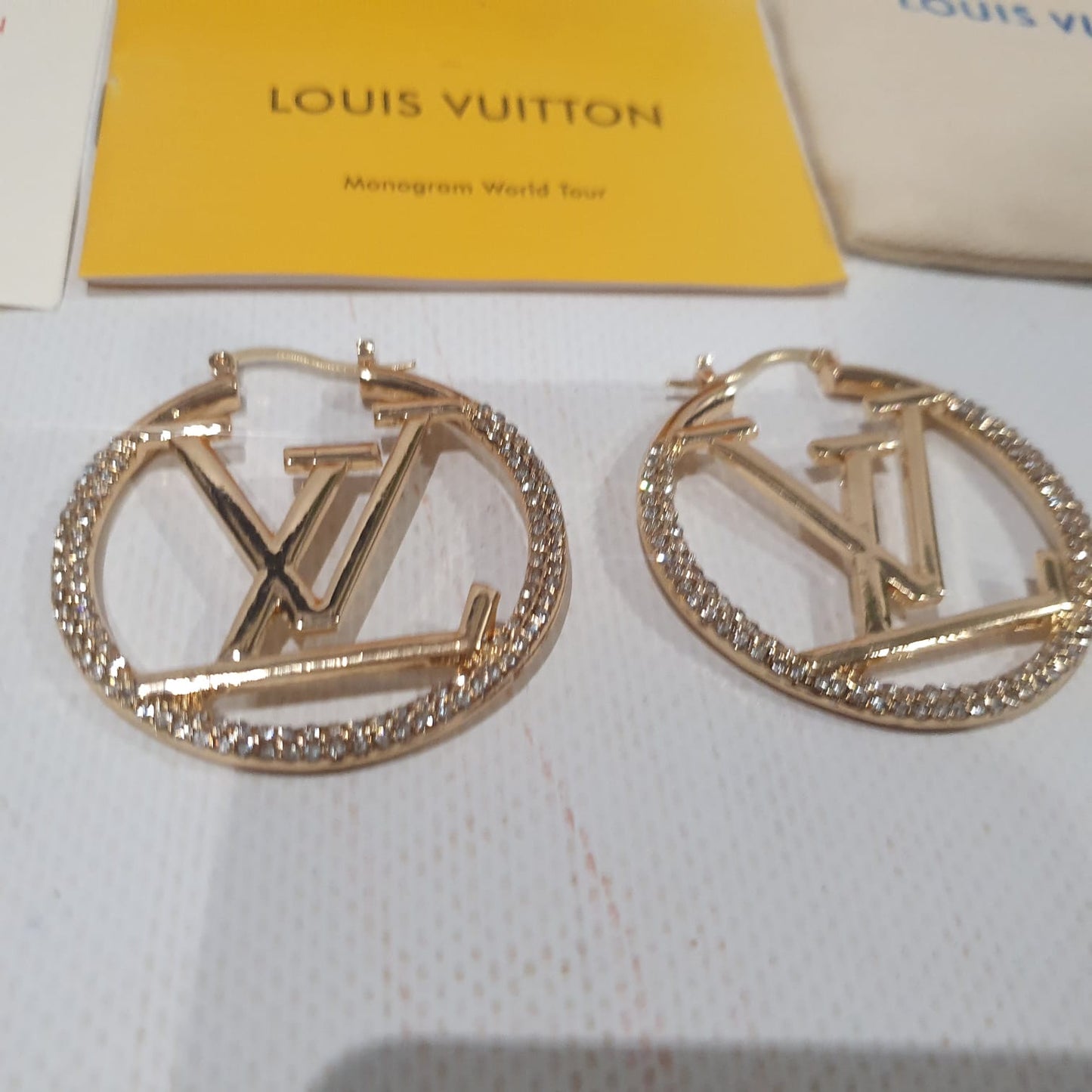 Louis  Vuitton Necklace, Earrings and Brooch Set