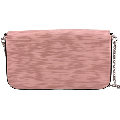 Louis Vuitton  Leather Chain/Shoulder Wallet