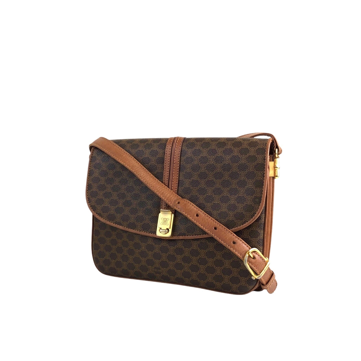 CELINE  Shoulder bag Brown Vintage zskyr6