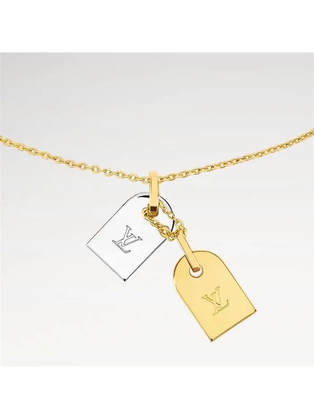 Louis Vuitton Nanogram Necklace M63141
