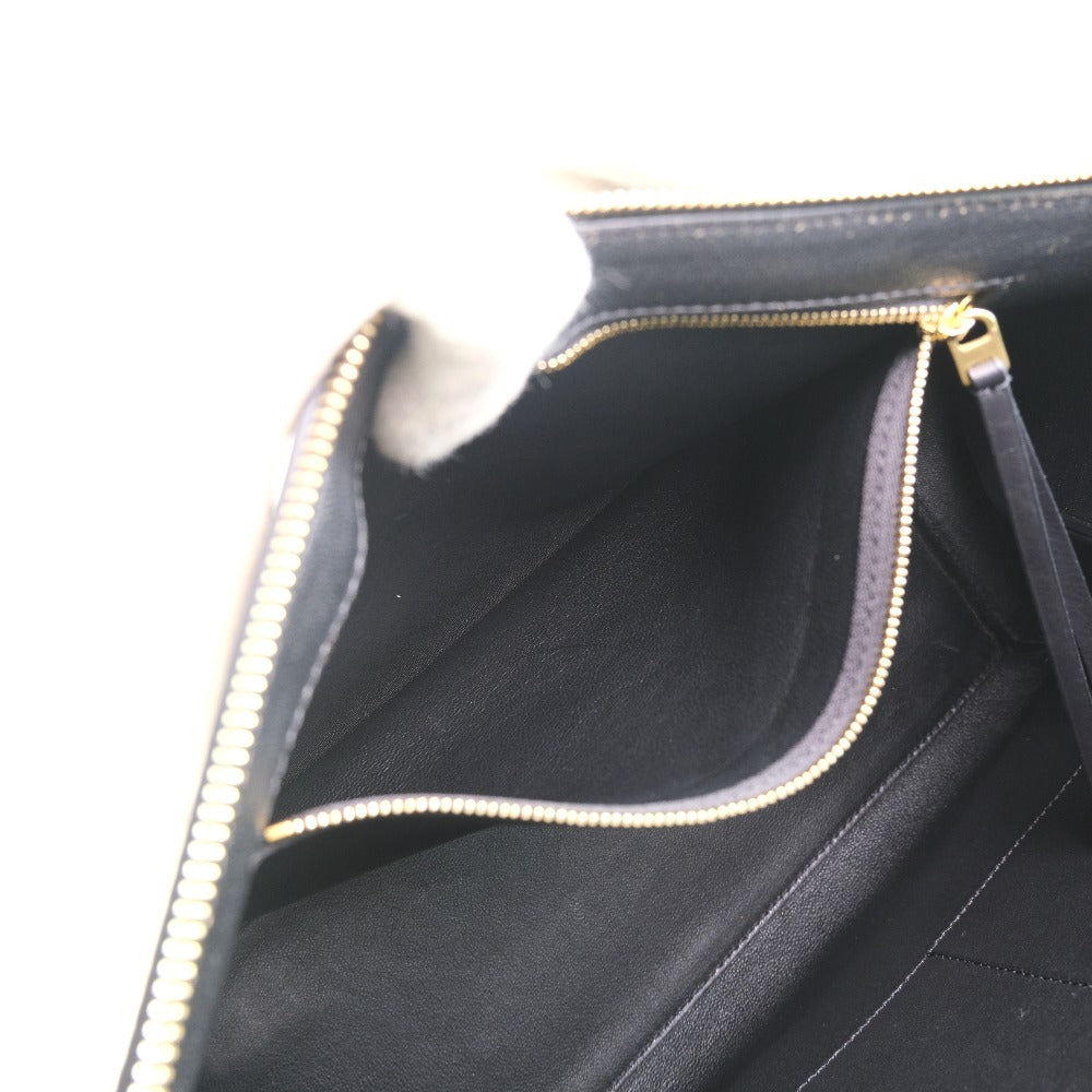 CELINE Handbag 172613 Calfskin beige medium Edge Women Used