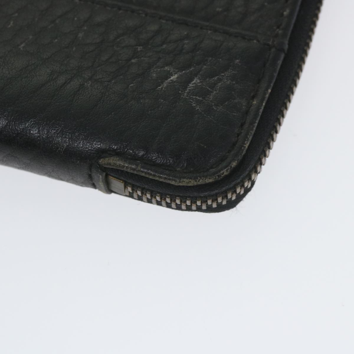 BurberrySs Briefcase Leather Black Auth 59094
