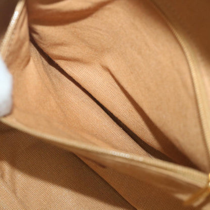 BURBERRY s Hand Bag Leather Beige Auth 59466