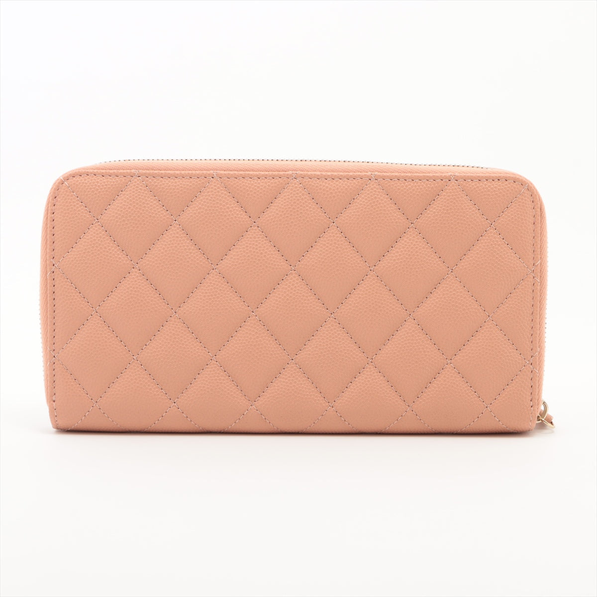 Chanel Matrasse Caviar S Round  Wallet Pink Random