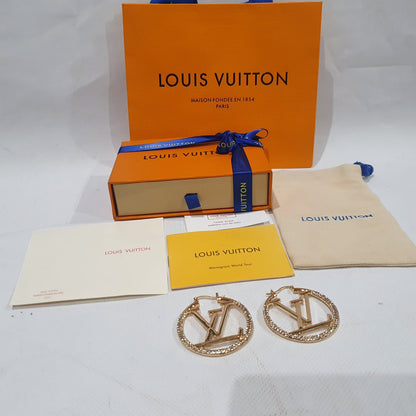 Louis  Vuitton Necklace, Earrings and Brooch Set