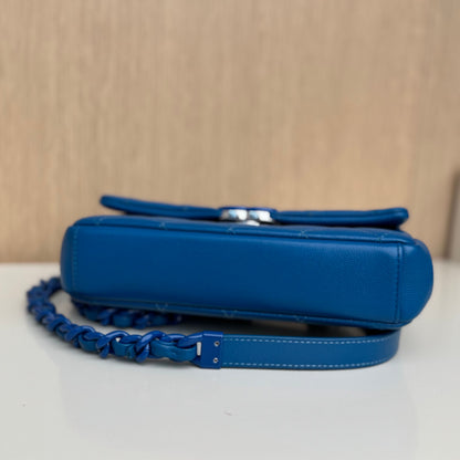 CHANEL Caviar Quilted My Everything Small Flap Blue