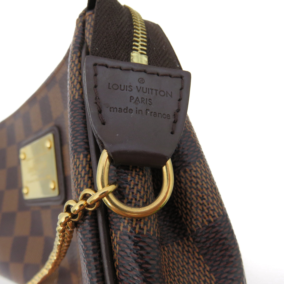 Louis-Vuitton Eva Bag in Damier Ebene