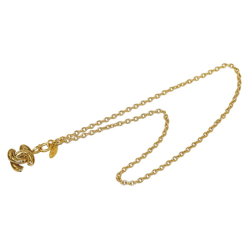 Chanel vintage mattress cocomark chain necklace g makeup ladies Chanel