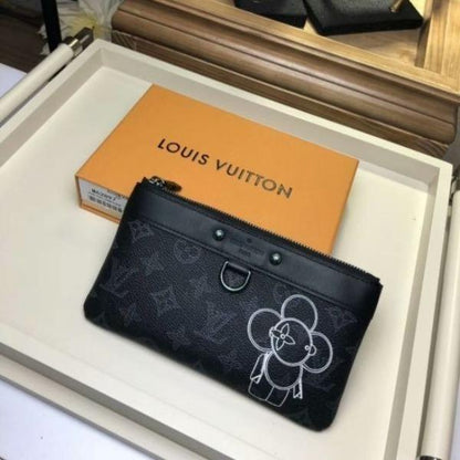 Louis Vuitton Pochette Apollo Monogram Eclipse Canvas Vivienne