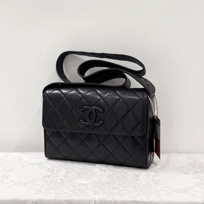 Chanel vintage so black shoulder bag