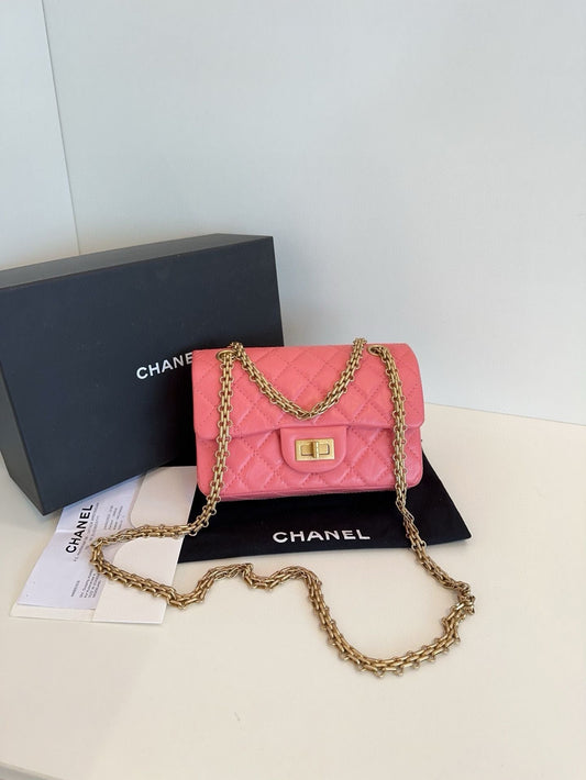 Chanel . P mini chip bag ×cm year pink