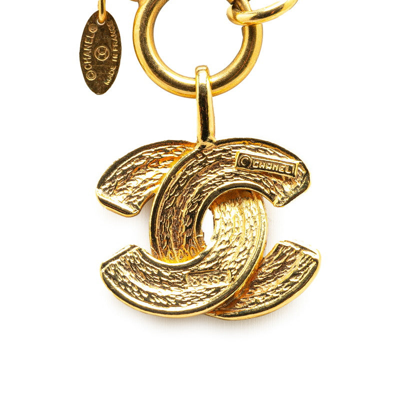 Chanel Coco Mark Matelasse Necklace