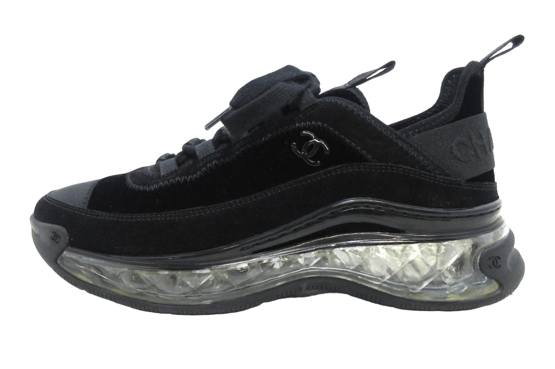 Chanel black Trail Sneakers, 38