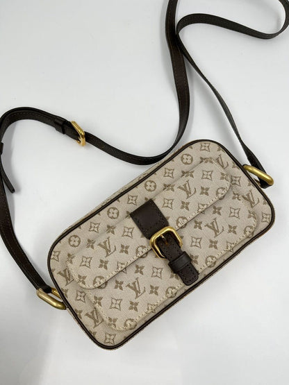 Vintage Louis Vuitton Mini Lin Juliette Crossbody Bag