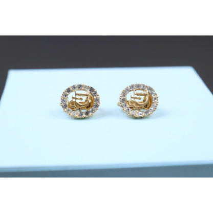 Rank A ｜ Dior CD Earring Gold Plated｜24072511