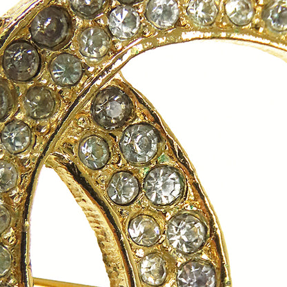 CHANEL CC Rhinestone Brooch Costume Brooch