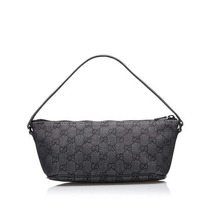 Gucci GG Canvas Boat Baguette